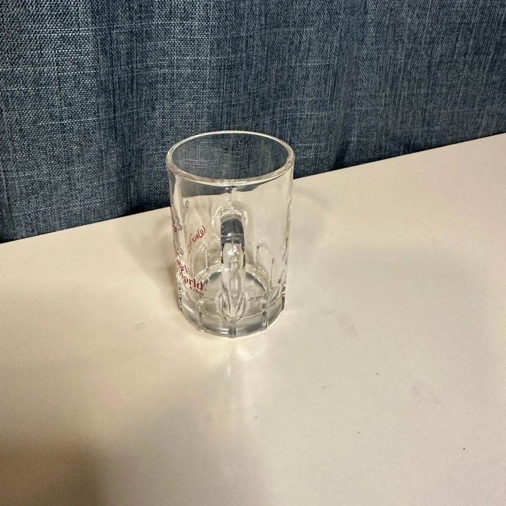 Vintage Disney Shot Glass With Handle, Mug Style “Minnie Mouse”‎